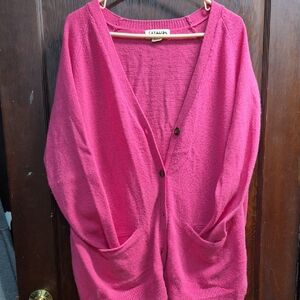 Cavalini Vibrant Pink Women's Cardigan